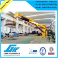 Hydraulic Telescopic Boom Deck crane for ship